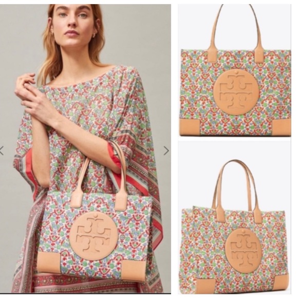 Tory Burch Bags Tory Burch Ella Floral Quilted Tote Bag Nwot Poshmark